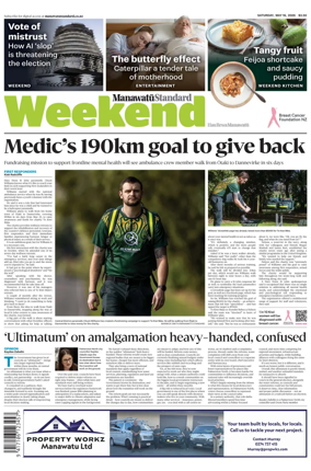 Cover of Manawatu Standard