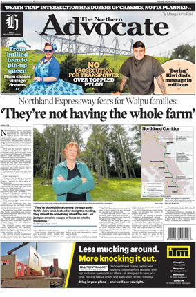 Cover of The Northern Advocate