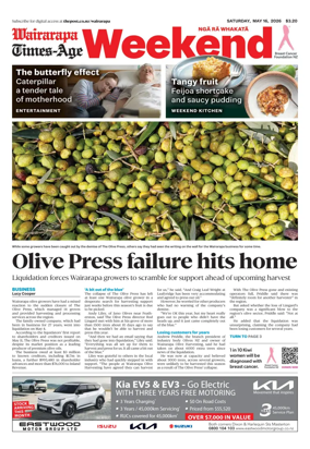 Cover of Wairarapa Times-Age (NZ)