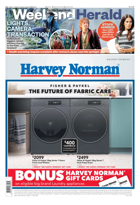 Cover of Weekend Herald
