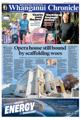 Cover of Whanganui Chronicle