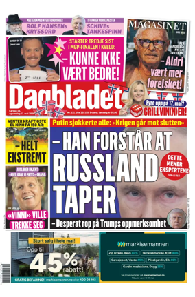 Cover of Dagbladet