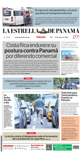 Cover of La Estrella de Panama