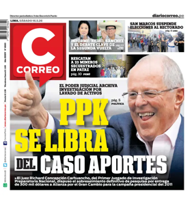 Cover of Diario Correo