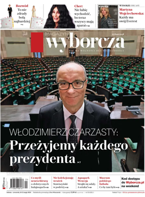 Cover of Gazeta Wyborcza