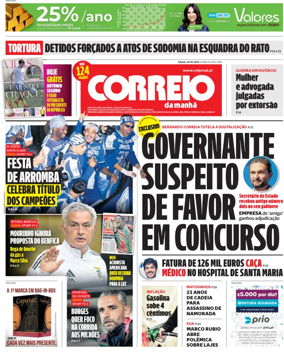 Cover of Correio da Manha Weekend