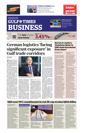 Cover of Gulf Times Business