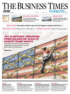 Cover of The Business Times