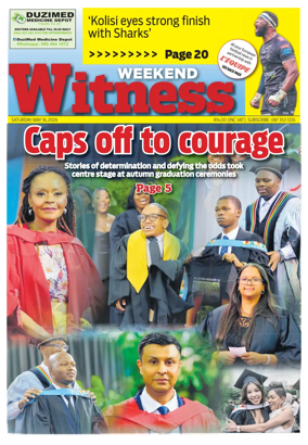 Cover of The Weekend Witness (South Africa)