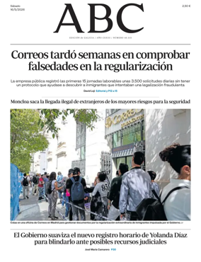 Cover of ABC (Galicia)