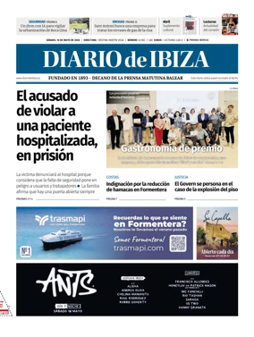 Cover of Diario de Ibiza