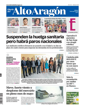 Cover of Diario del Alto Aragon