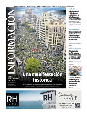 Cover of Diario Informacion (Elche y Vega Baja)