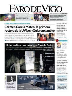 Cover of Faro de Vigo (Ourense)