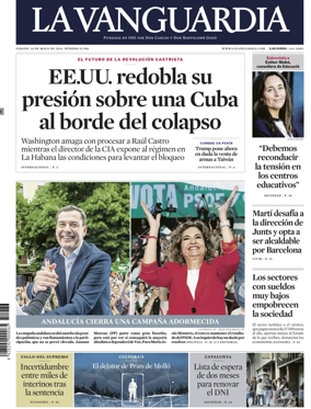 Cover of La Vanguardia (1st Edition)