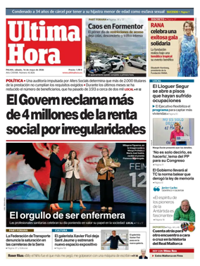 Cover of Ultima Hora