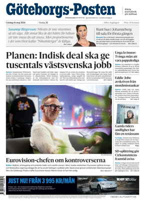 Cover of Goteborgs-Posten