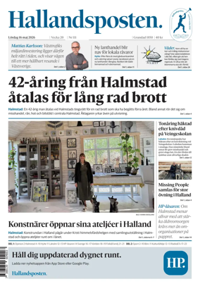 Cover of Hallandsposten