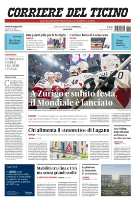 Cover of Corriere del Ticino
