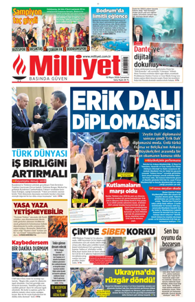 Cover of Milliyet