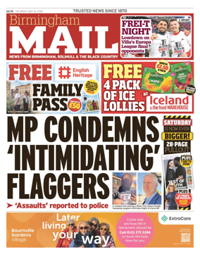 Cover of Birmingham Mail