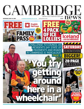 Cover of Cambridge News