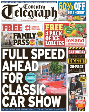 Cover of Coventry Telegraph