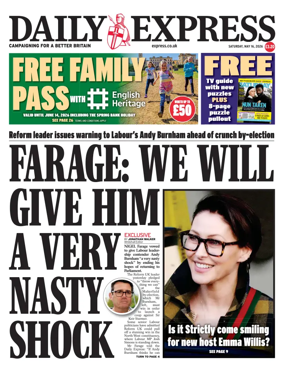 Cover of Daily Express