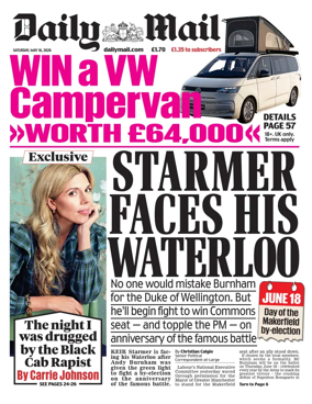 Cover of Daily Mail