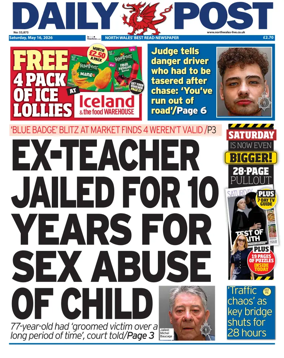 Cover of Daily Post (North Wales)