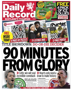 Cover of Daily Record