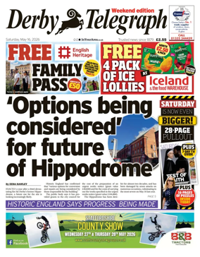 Cover of Derby Telegraph
