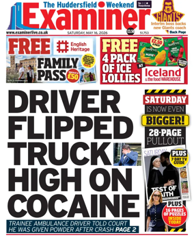 Cover of Huddersfield Daily Examiner