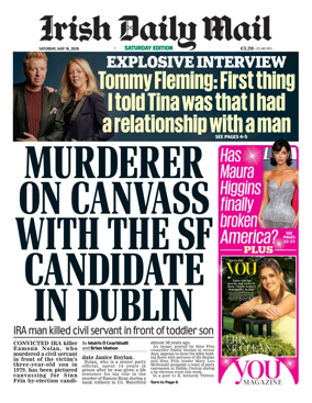 Cover of Irish Daily Mail