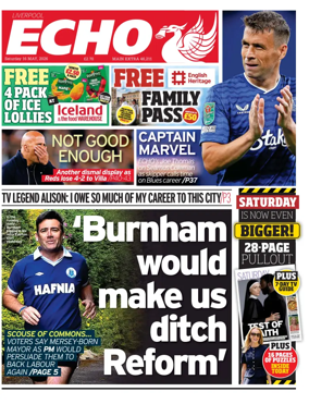 Cover of Liverpool Echo
