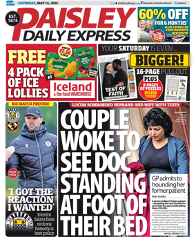 Cover of Paisley Daily Express