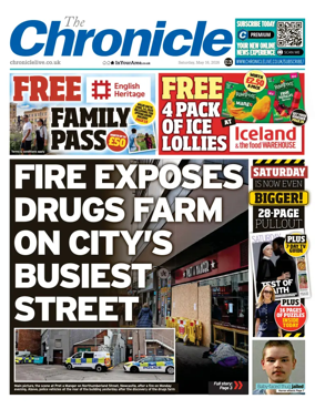 Cover of The Chronicle (South Tyneside and Durham)