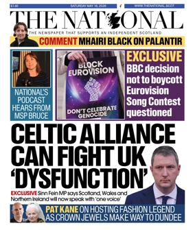 Cover of The National (Scotland)