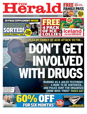 Cover of The Plymouth Herald
