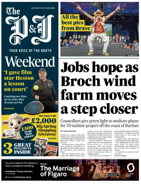 Cover of The Press and Journal (Aberdeen and Aberdeenshire)