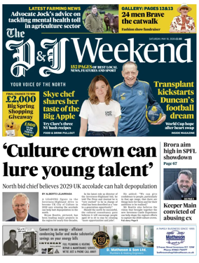 Cover of The Press and Journal (Inverness Highlands and Islands)