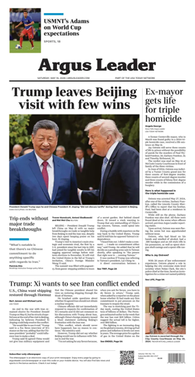 Cover of Argus Leader