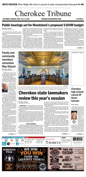Cover of Cherokee Tribune