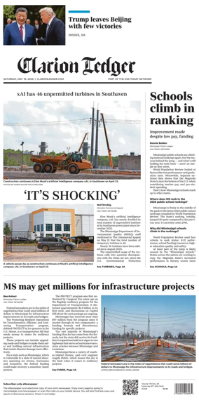 Cover of Clarion Ledger
