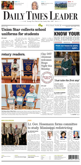 Cover of Daily Times Leader