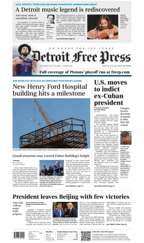 Cover of Detroit Free Press