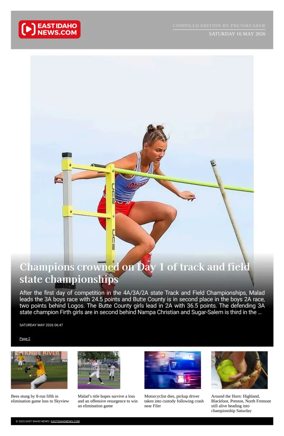 Cover of East Idaho News