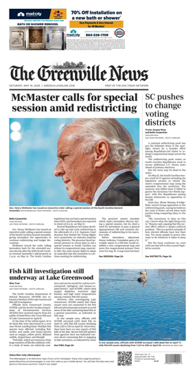 Cover of The Greenville News