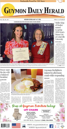 Cover of Guymon Daily Herald