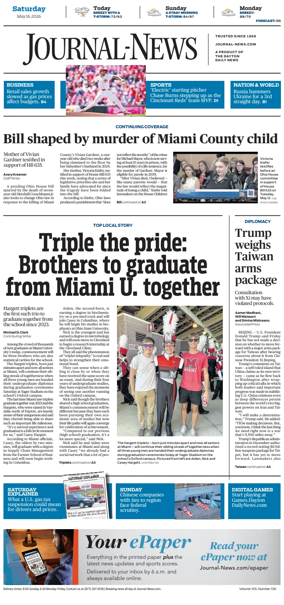 Cover of Hamilton Journal News